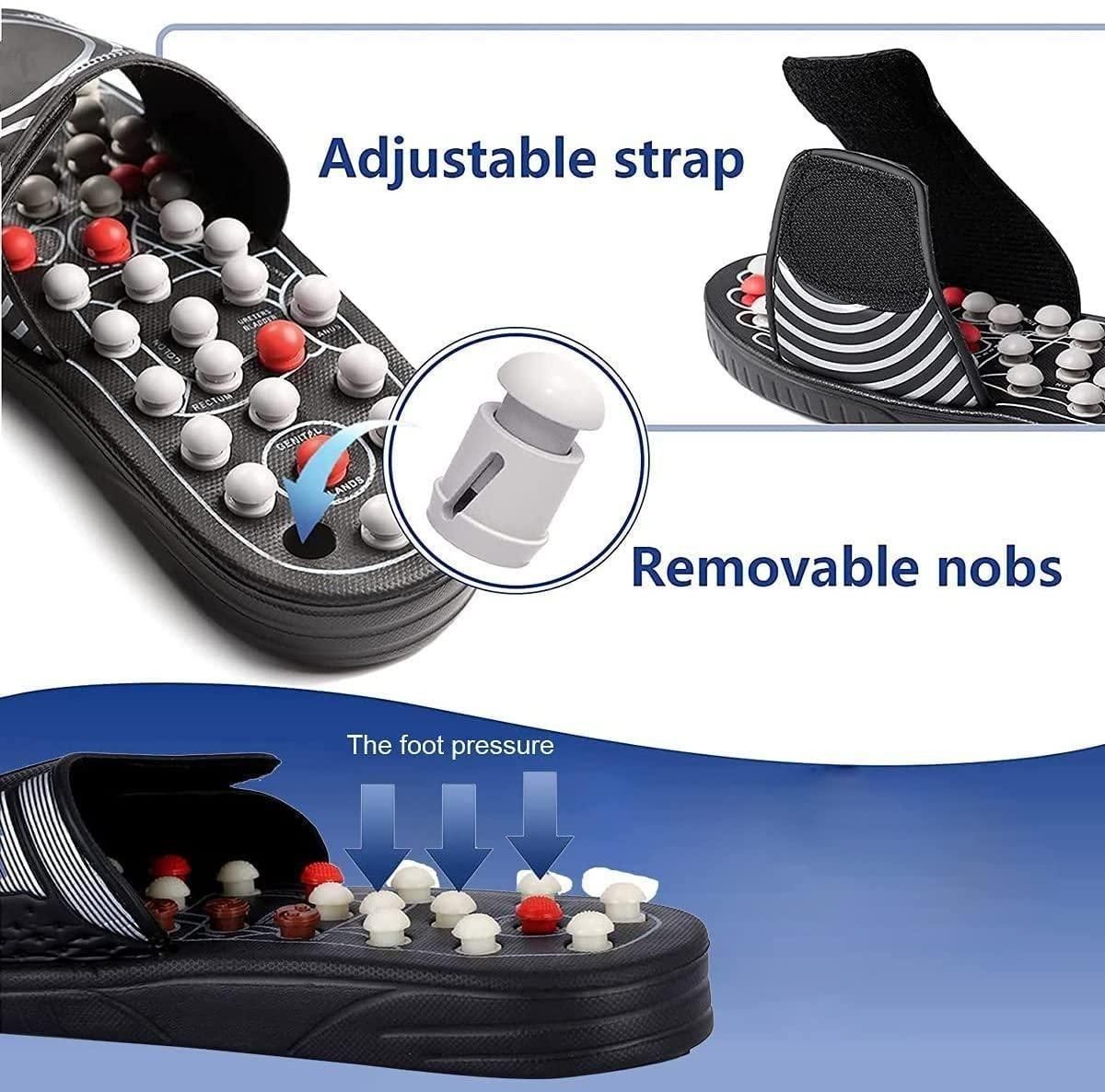 Acupressure &amp; Magnetic Therapy Paduka Slippers